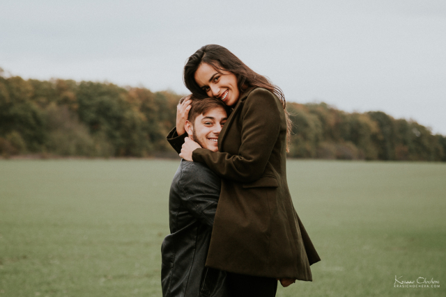 Есенна фотосесия за влюбени Love Story Martina&Ivan 23
